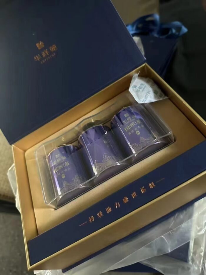 华祥苑国缤茶小蓝罐武夷核心产区严选！华祥苑国缤茶小蓝罐 多茶类组合装 茶香浓郁口感醇厚 - 图片 6